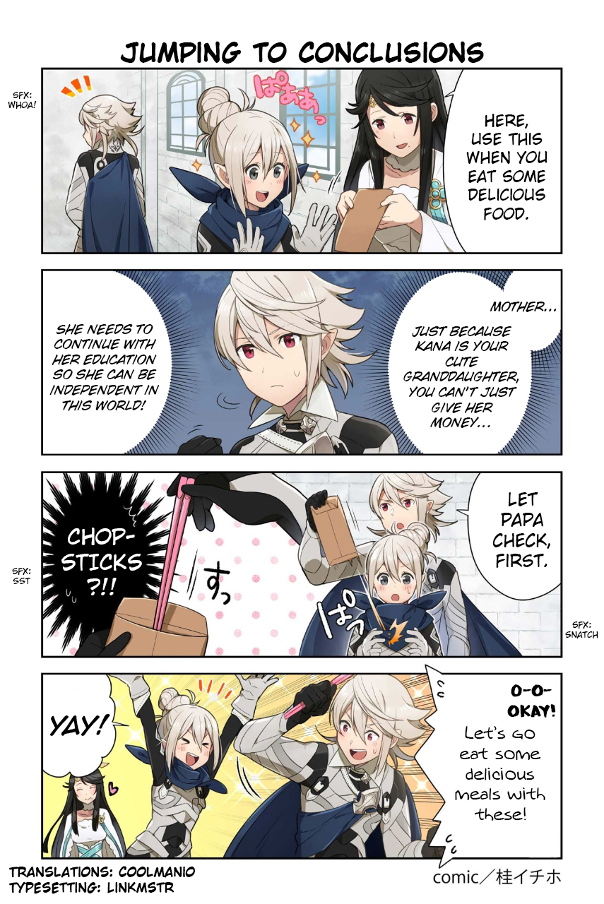Fire Emblem Heroes Daily Lives of the Heroes Chapter 78: Jumping to conclusions