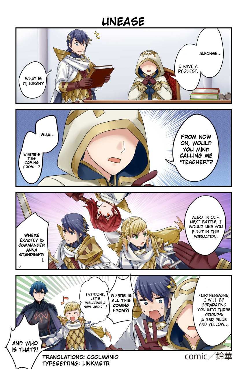 Fire Emblem Heroes Daily Lives of the Heroes Chapter 89: Unease