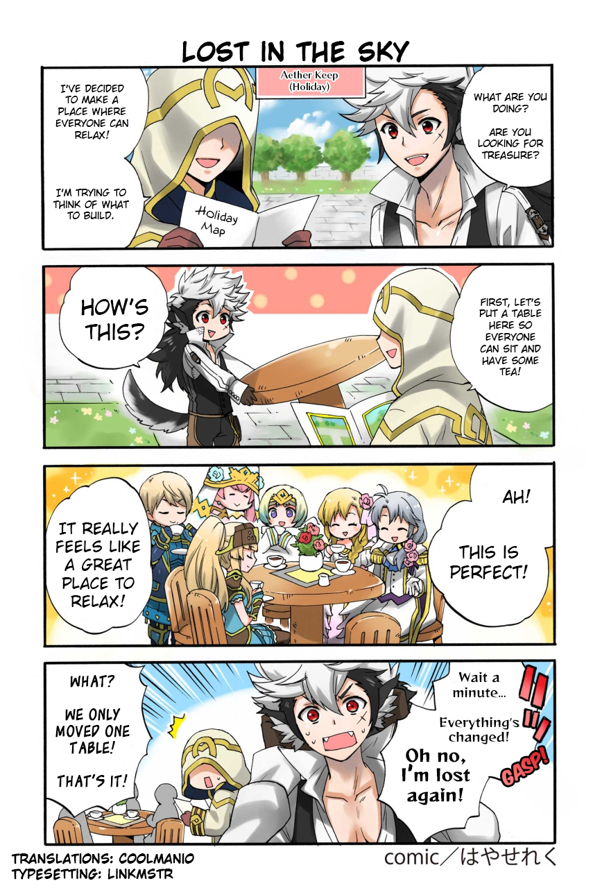 Fire Emblem Heroes Daily Lives of the Heroes Chapter 90: Lost in the Sky