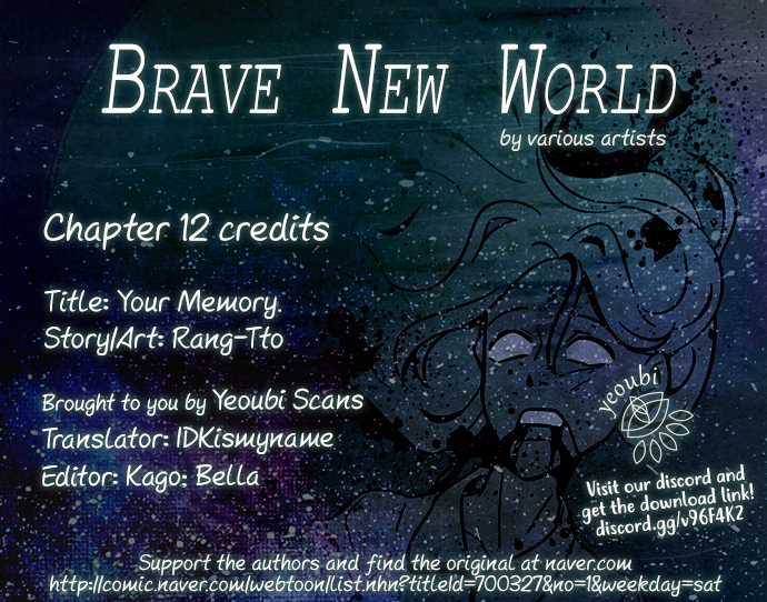 Brave New World Ch. 12 Your Memory