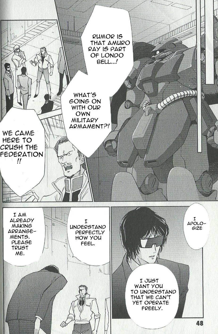 Kidou Senshi Gundam Gyakushuu no Char: Beyond the Time Vol. 2 Ch. 8 Newtype Laboratory