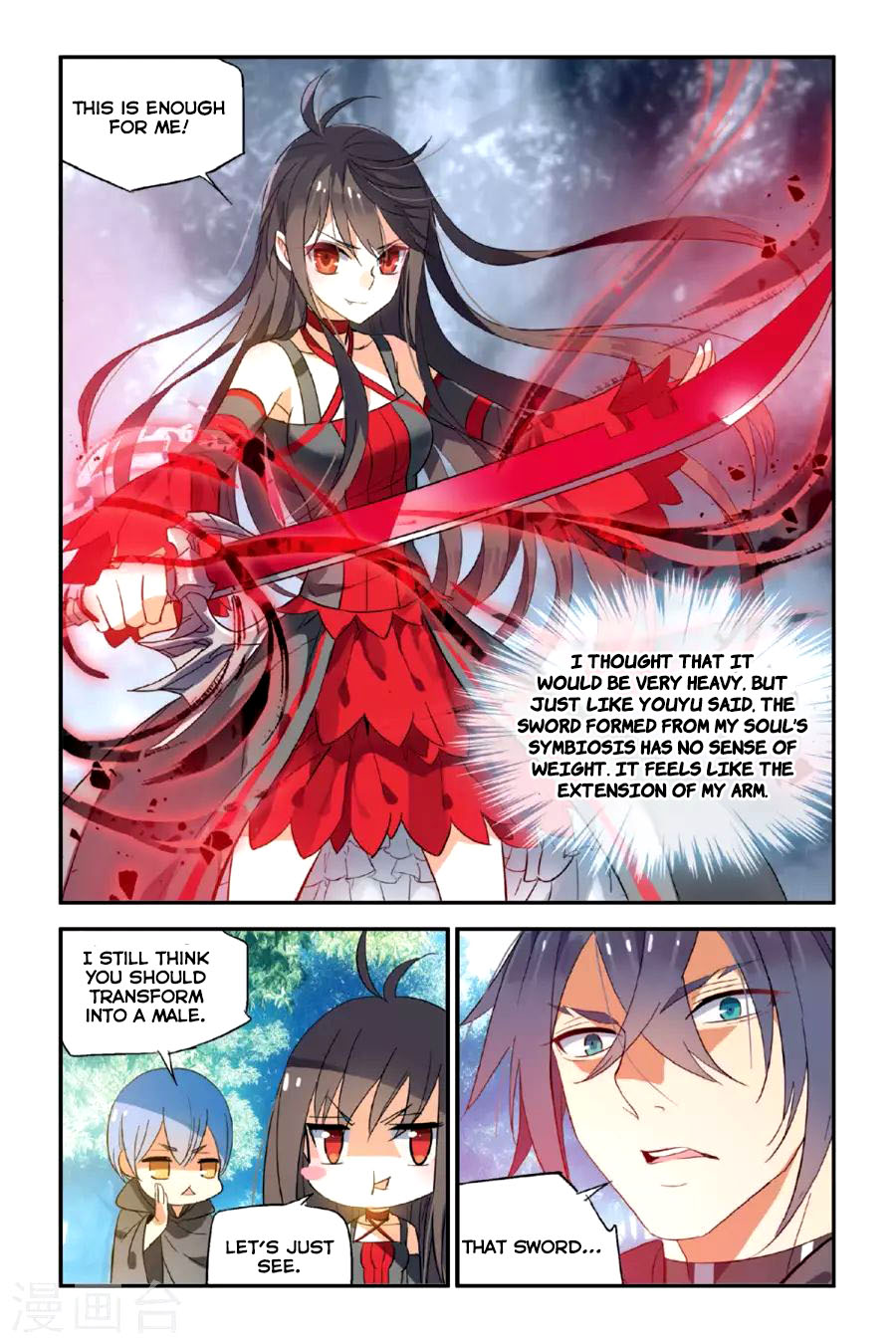 The Hero is a Girl?! Ch. 11 A warm light in the middle of darkness