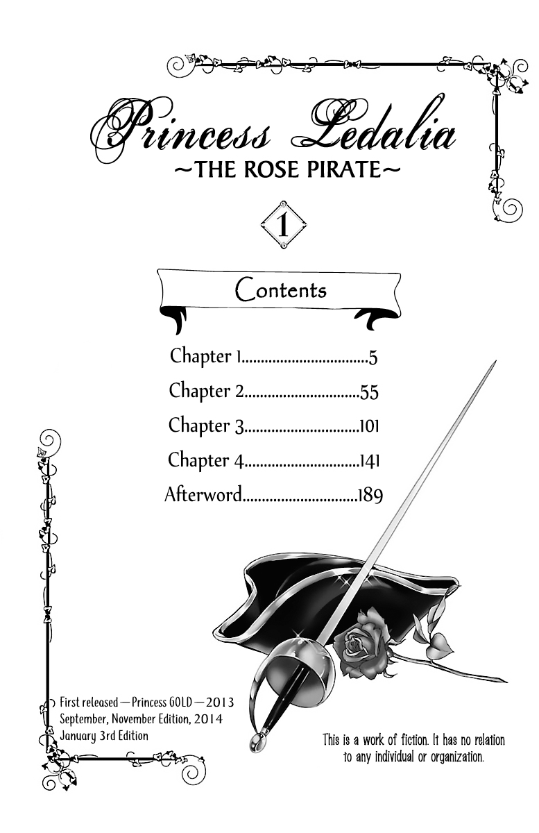 Princess Ledalia ~The Pirate Of The Rose~ Vol. 1 Ch. 1