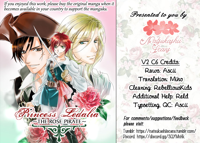 Princess Ledalia ~The Pirate Of The Rose~ Vol. 2 Ch. 6 Chapter 6