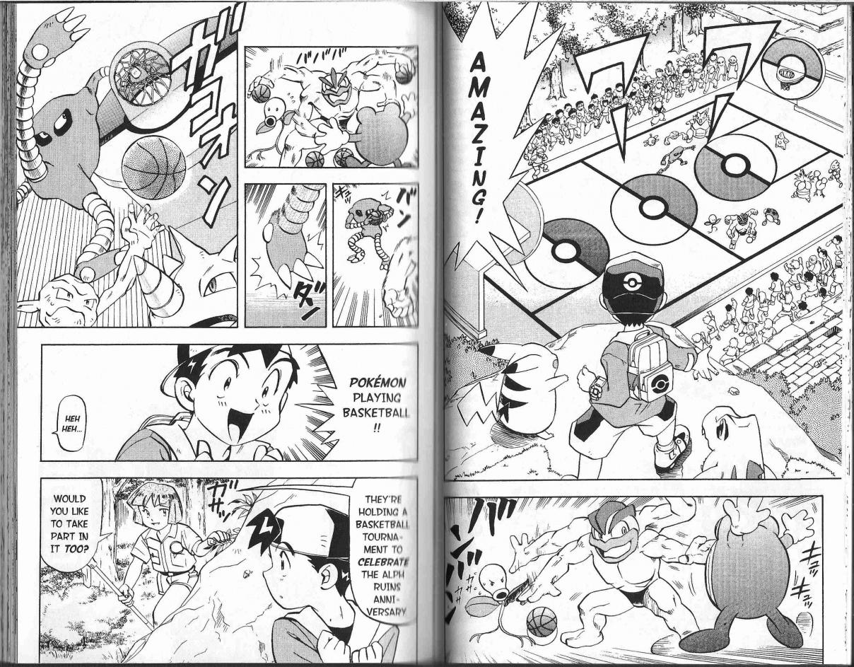 Pokémon Gold & Silver: The Golden Boys Vol. 1 Ch. 4 Let's Aim for the Goal!!