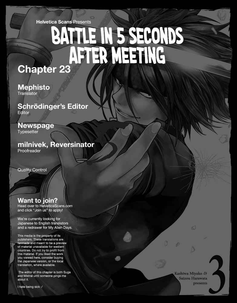 Battle in 5 Seconds After Meeting Vol. 3 Ch. 23 The Three Powers