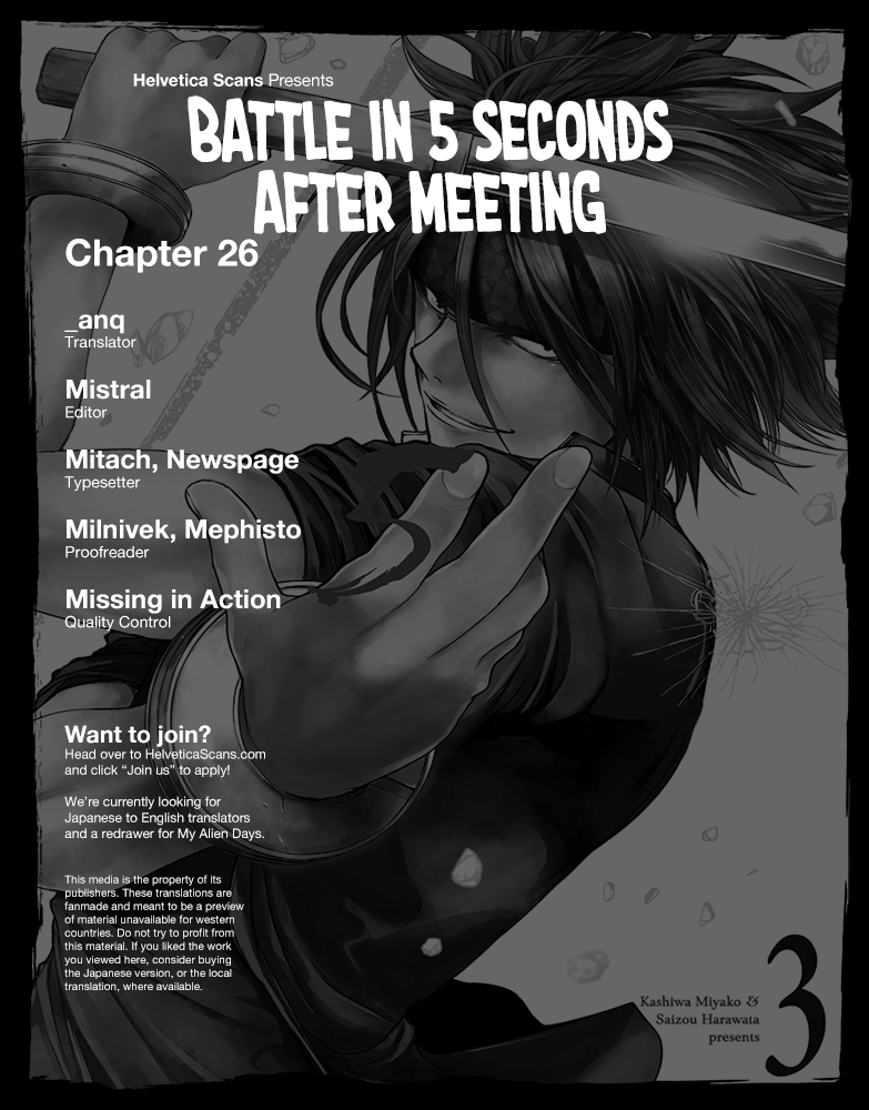 Battle in 5 Seconds After Meeting Vol. 3 Ch. 26 Grr Grr Ghouls!