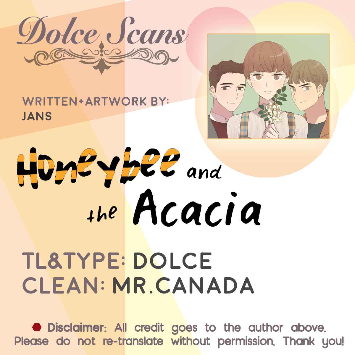 Honeybee and the Acacia Ch. 3