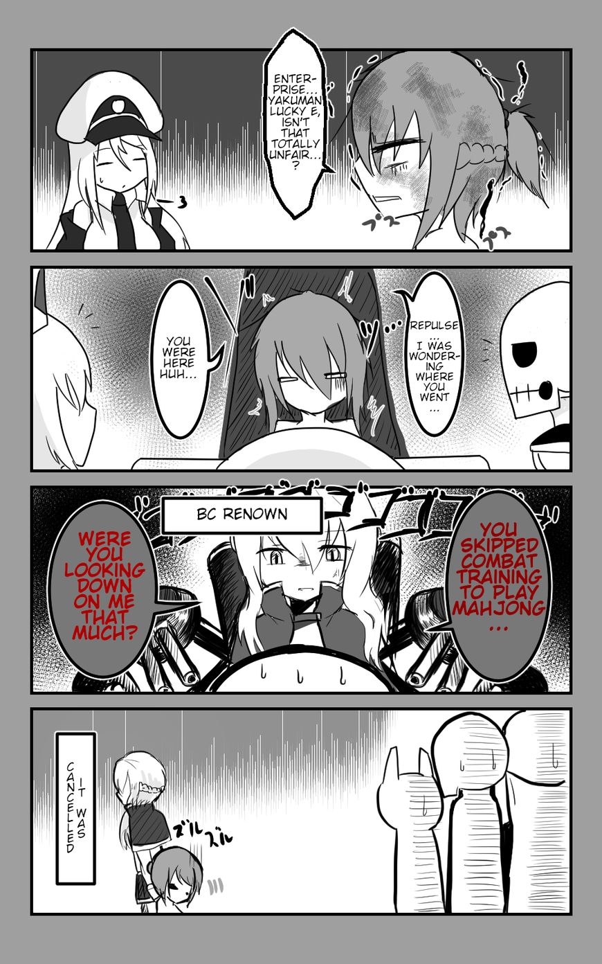 Azur Lane: Skeleton Commander and Enterprise (Doujinshi) 6