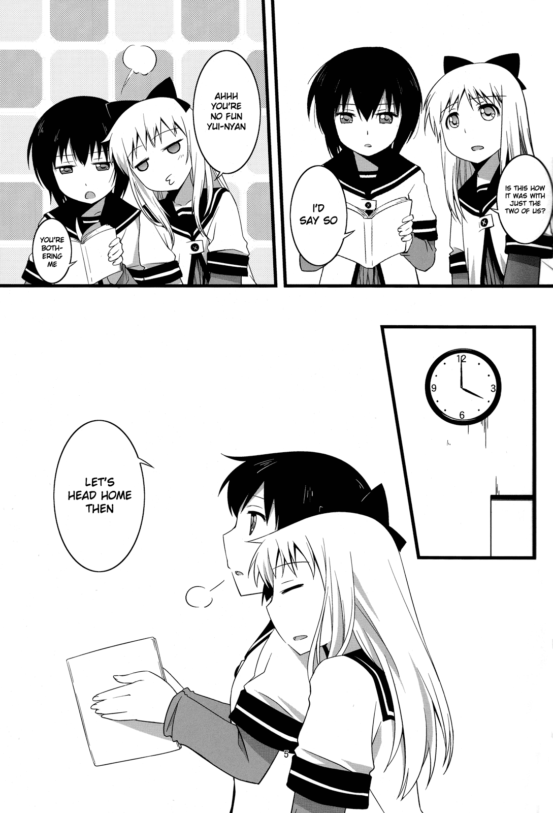 Yuruyuri Yui To Kyouko Ga Ichaicha Peropero Suru Hon Doujinshi