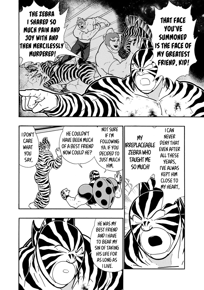 Kinnikuman Ch. 647 Dark Zebra's True Strength