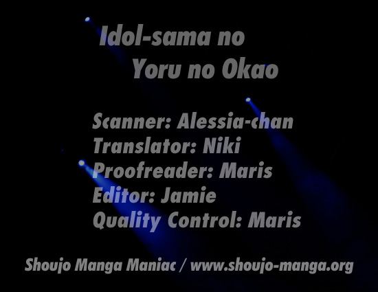 Idol sama no Yoru no Okao Vol. 1 Ch. 6 Sleepless Nights Because of Him