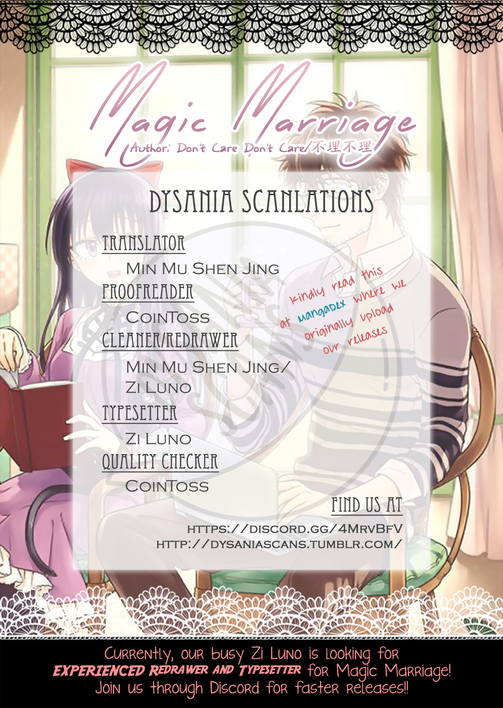 Magic Marriage Vol. 2 Ch. 6.3 Omakes
