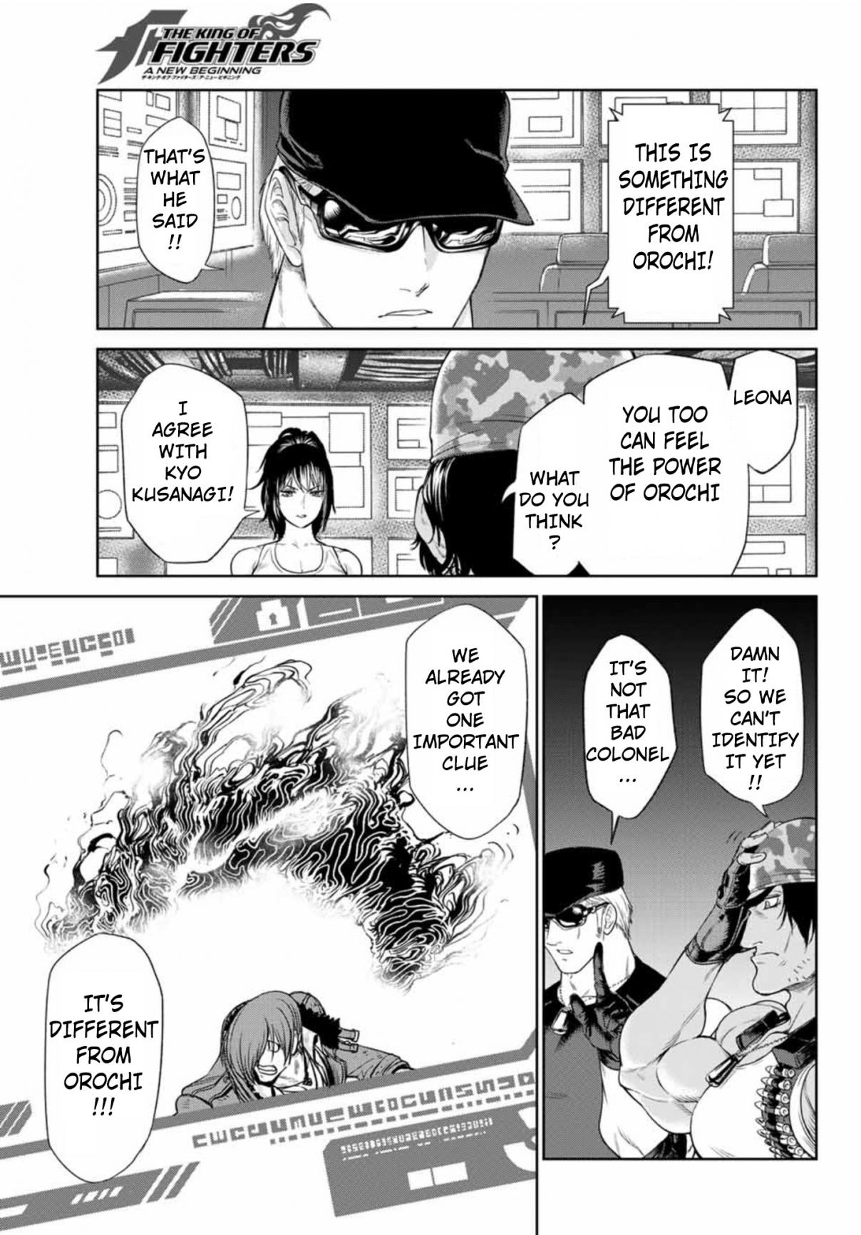 The King of Fighters: A New Beginning Ch. 13.1 Briefing
