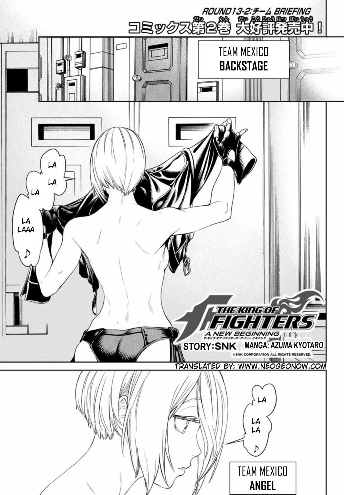 The King of Fighters: A New Beginning Ch. 13.2 Briefing