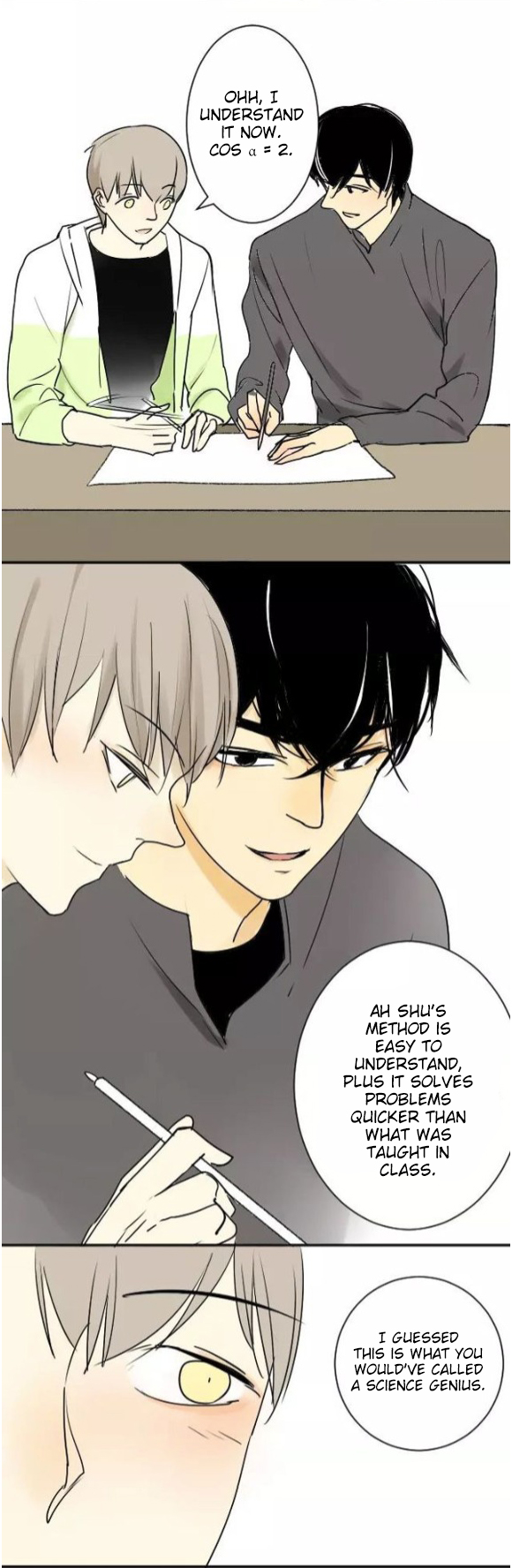 Classmate Relationship? Ch. 10 Ah Shu is this good at maths?!
