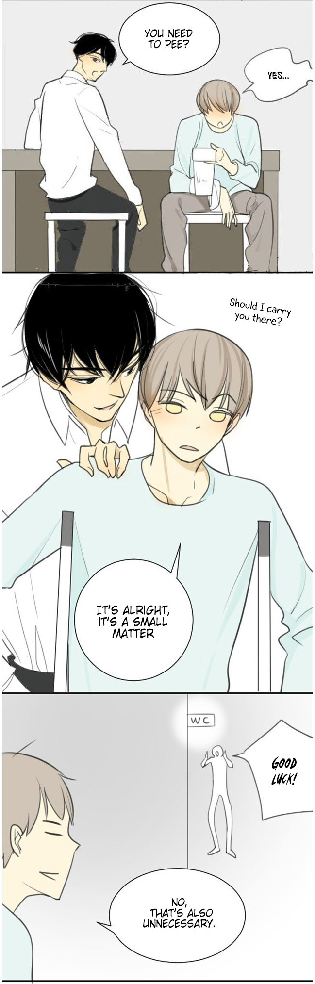 Classmate Relationship? Ch. 13 PART 1 I'LL CARRY YOU