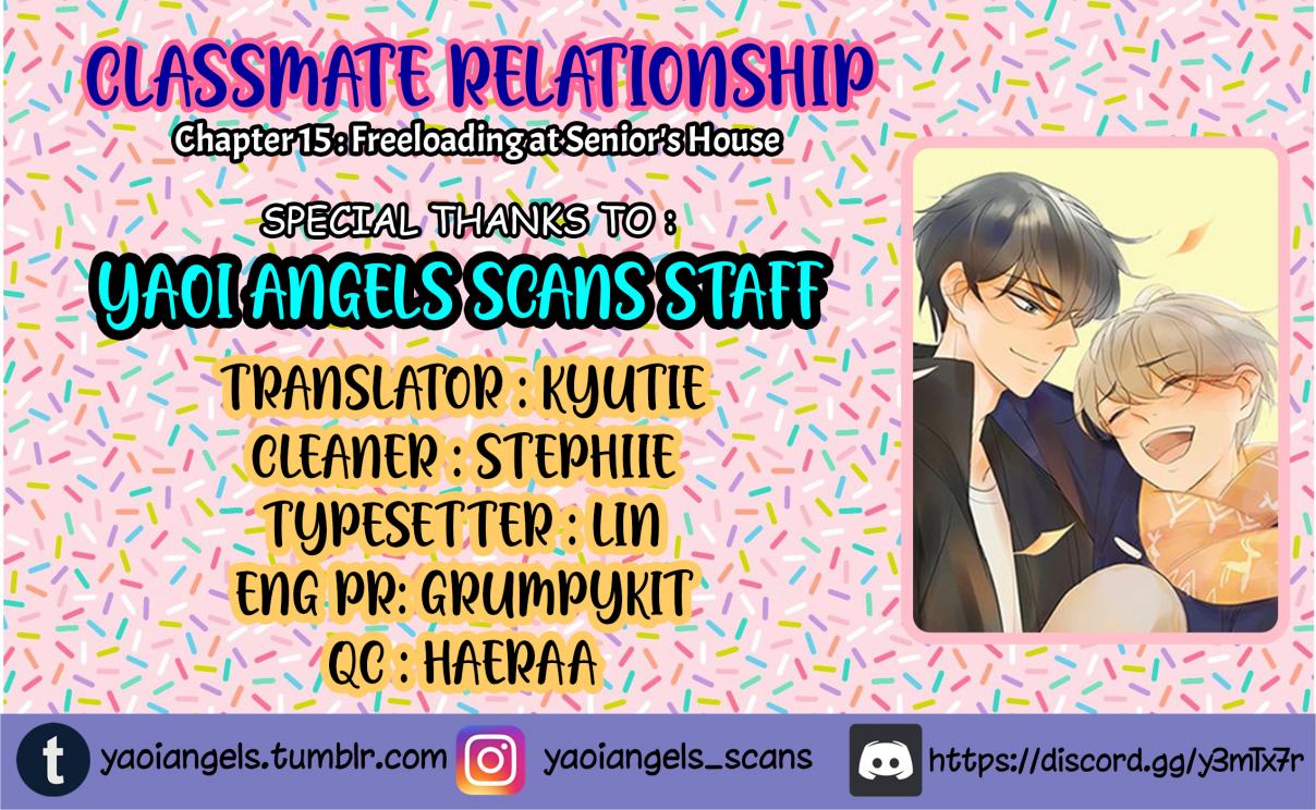 Classmate Relationship? Ch. 15 Freeloading at Senior's House