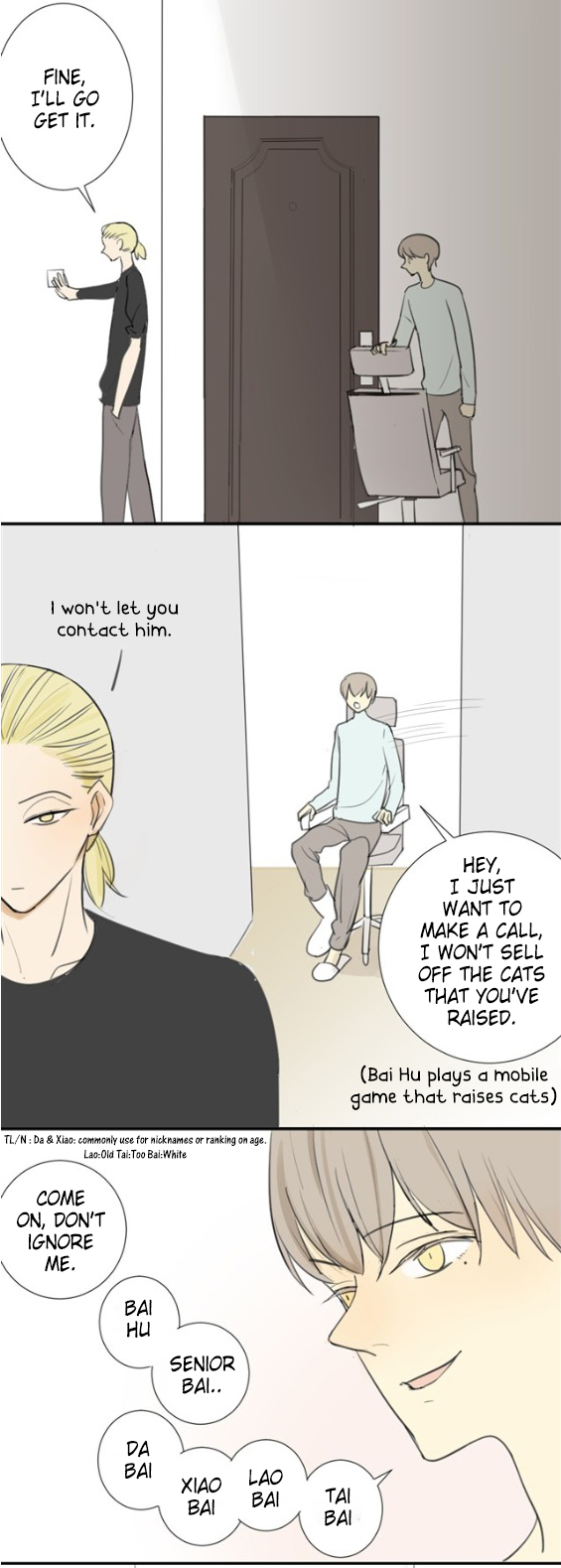Classmate Relationship? Ch. 16 Wish to go back to the way we were before.