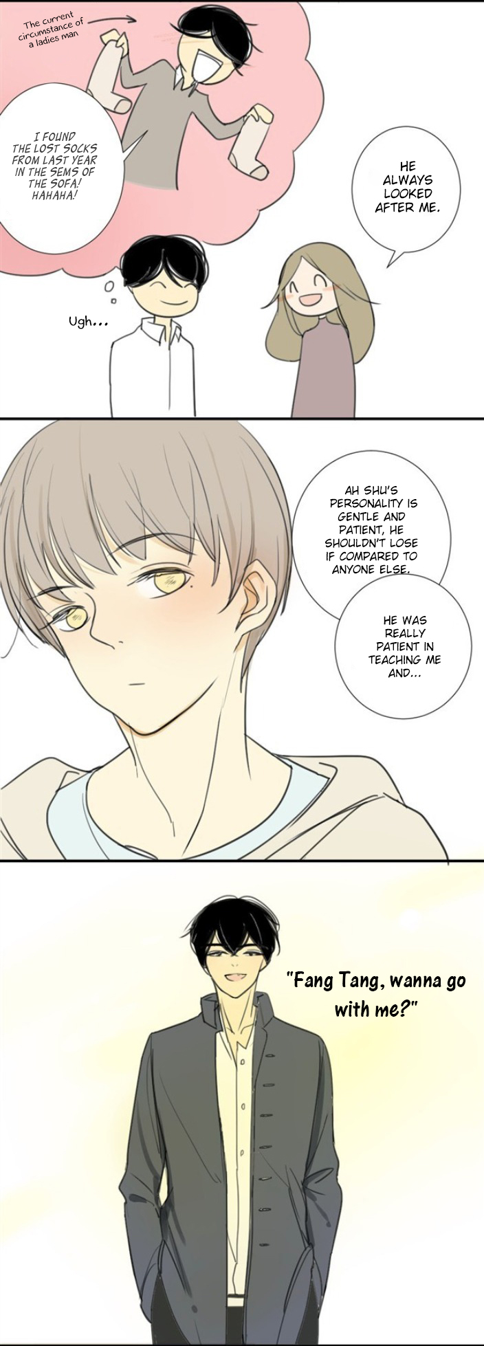 Classmate Relationship? Ch. 18 Ah Shu's also staying at Senior's house?