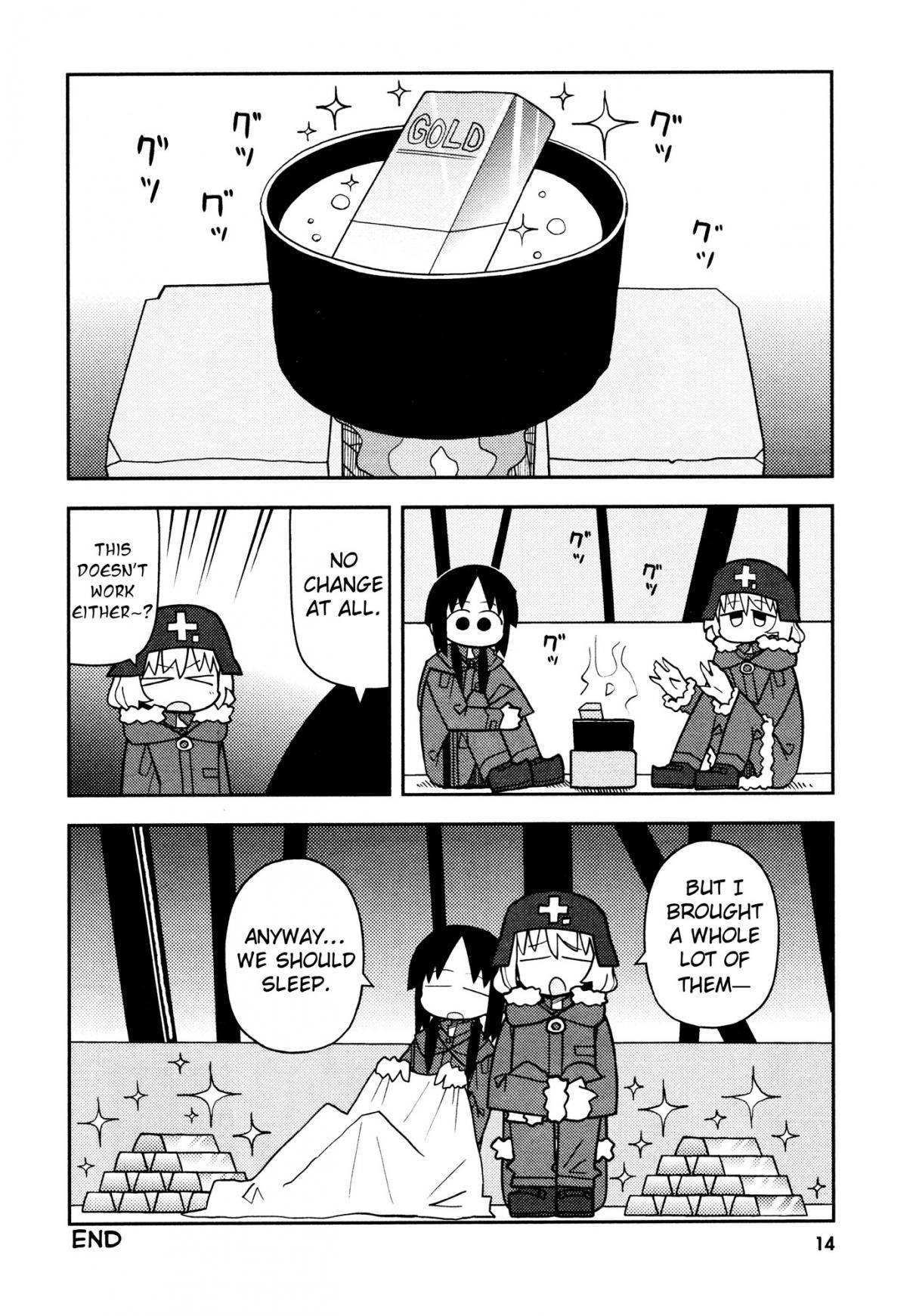 Girls' Last Tour Official Anthology Comic Ch. 1 Meals' Last Issue Hatopopoko
