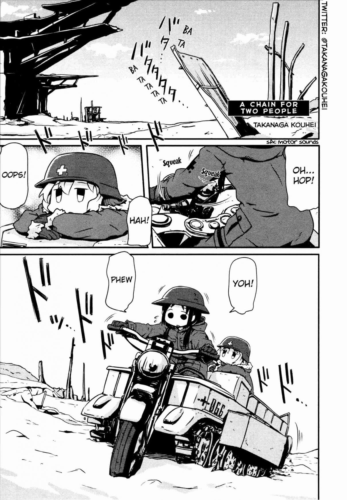 Girls' Last Tour Official Anthology Comic Ch. 17 A Chain for Two People