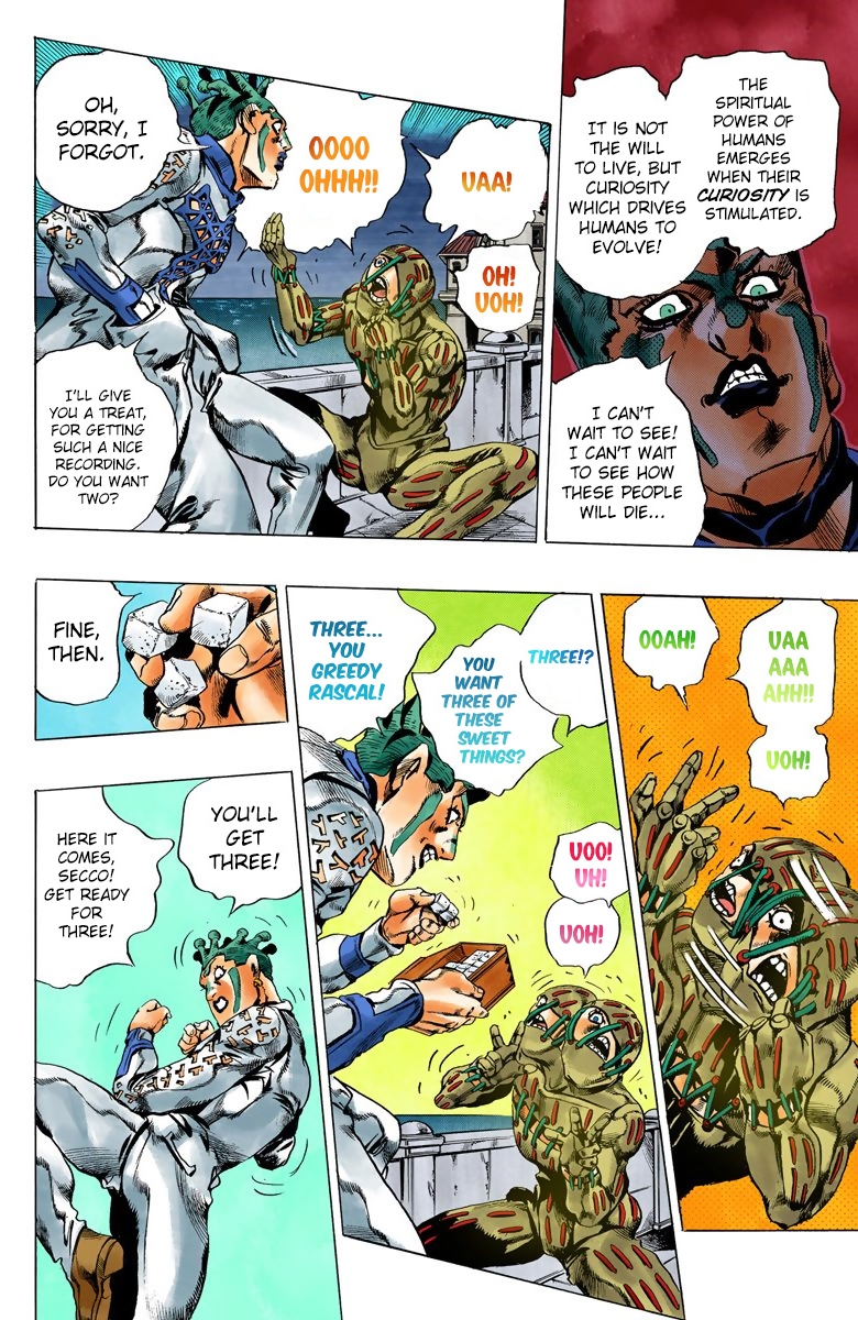 Jojos Bizarre Adventure Part 5 Vento Aureo Official Colored Vol 14 Ch 115 Green Day And 1942