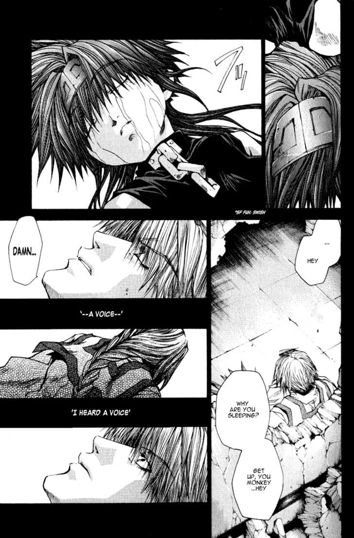 Saiyuki RELOAD Vol. 4 Ch. 13.7 burial son goku's chaoter (part 2)