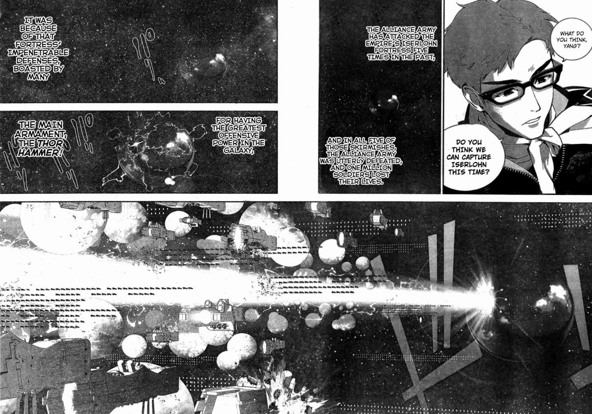 Ginga Eiyuu Densetsu Vol. 2 Ch. 16 Captain Yang Wen li Planet Heinessen Sixth Battle of ...