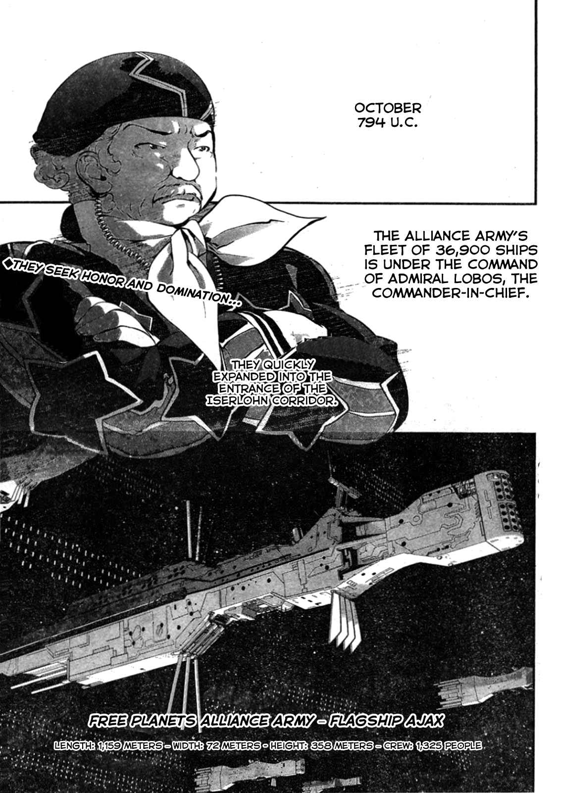 Ginga Eiyuu Densetsu Vol. 3 Ch. 18 Captain Yang Wen li The Sixth Battle of Iserlohn Skir...