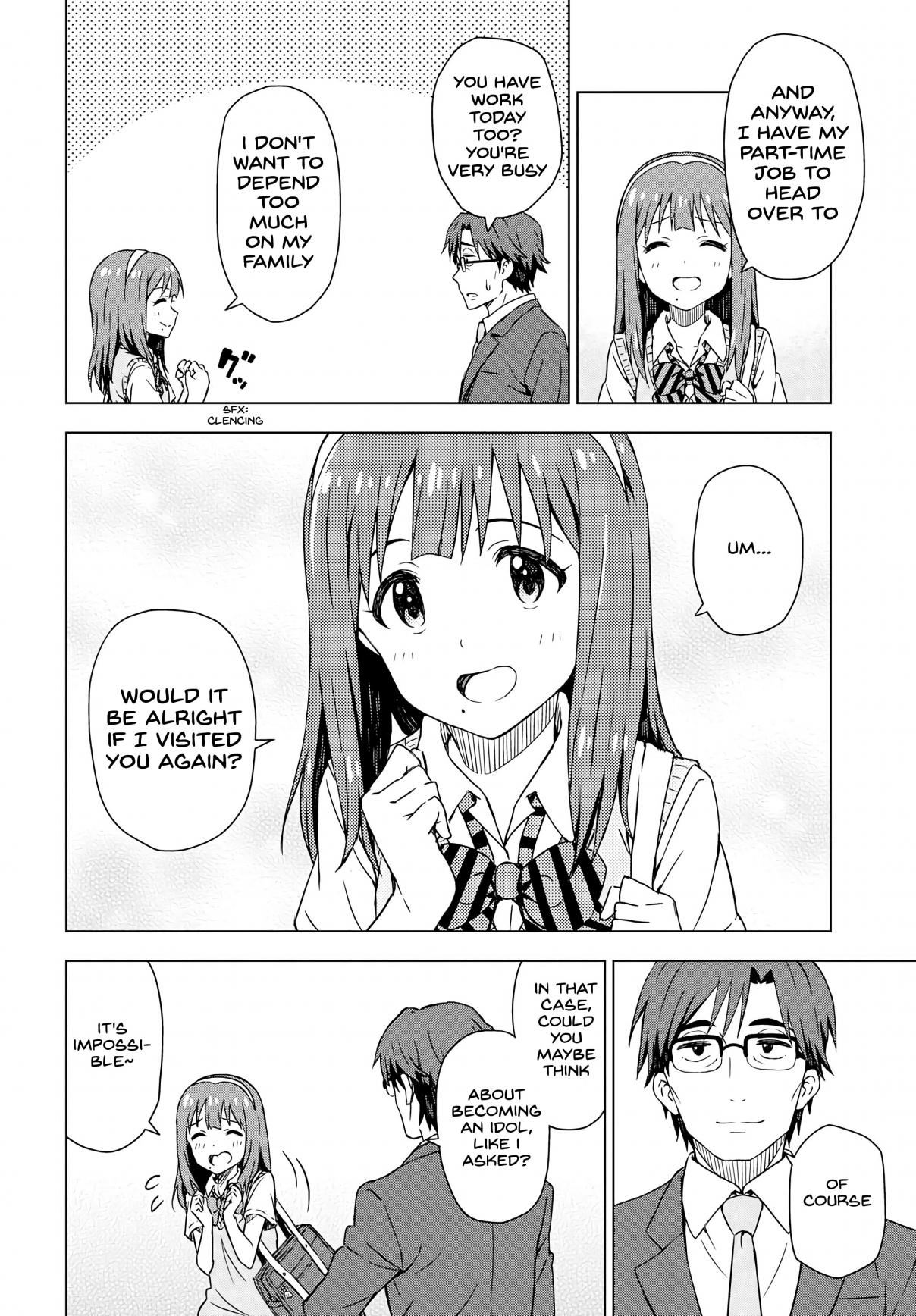 THE iDOLM@STER: Asayake wa Koganeiro Ch. 5 Carrying the Wishes of Her Mother… She Moves Forward.