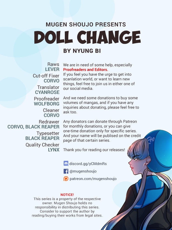 Doll Change Ch. 19 The Fall
