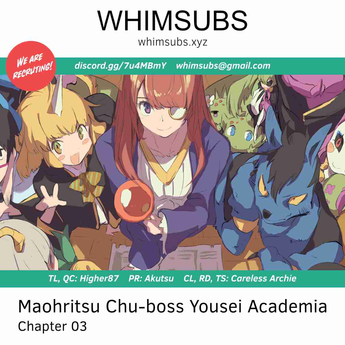 Maohritsu Chu boss Yousei Academia Ch. 3