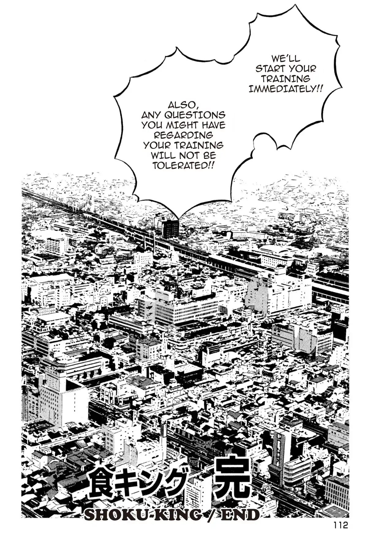 Shoku King VOL.27 CHAPTER 250: FOOD FOR A GENERATION