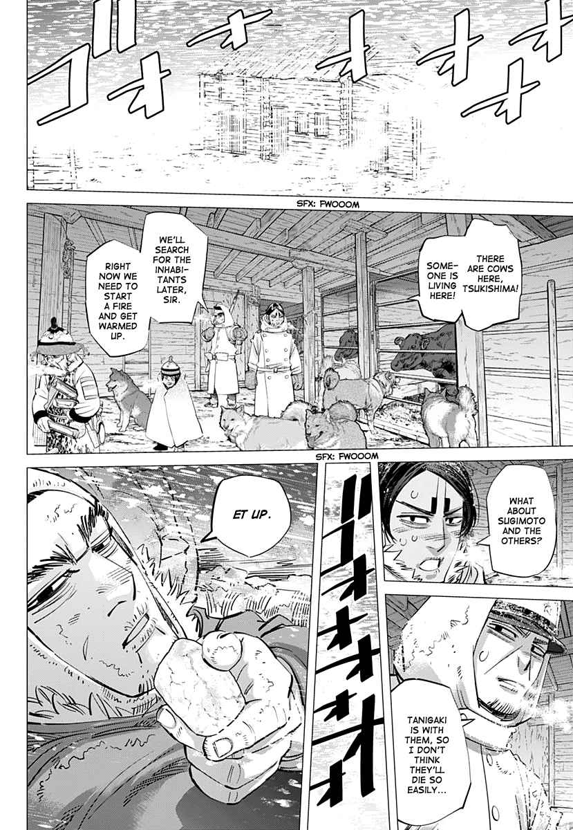 Golden Kamuy Ch. 167 Whiteout