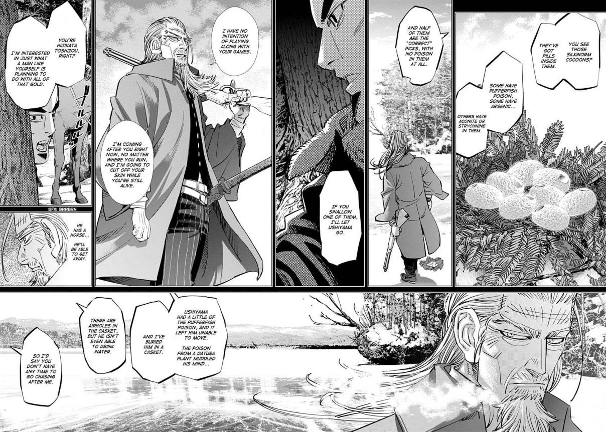 Golden Kamuy Ch. 172 On the Shores of Lake Akan
