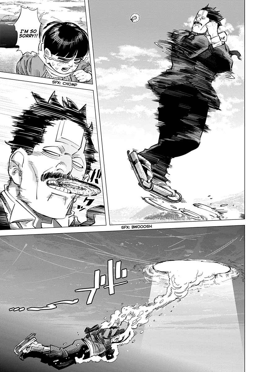 Golden Kamuy Ch. 174 Running Across the Middle of Lake Akan