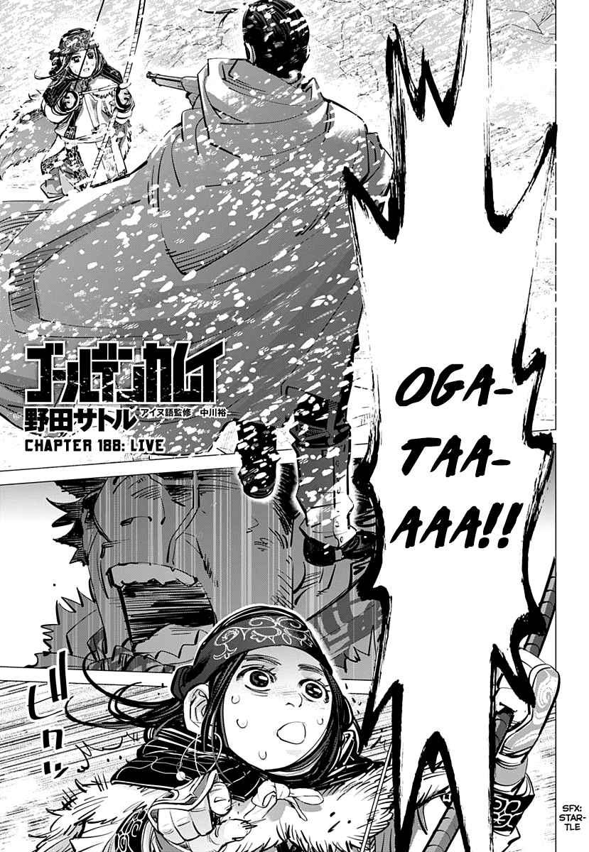 Golden Kamuy Ch. 188 Live
