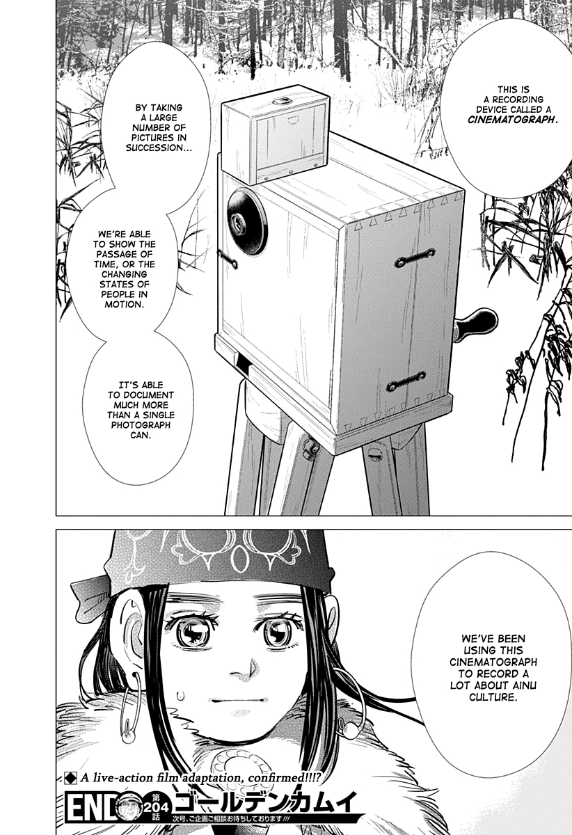 Golden Kamuy Ch. 204 What She Wants to Leave Behind