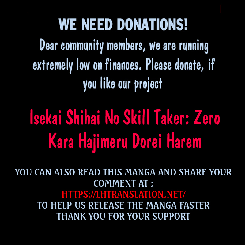Isekai Shihai no Skill Taker: Zero kara Hajimeru Dorei Harem Vol. 5 Ch. 40