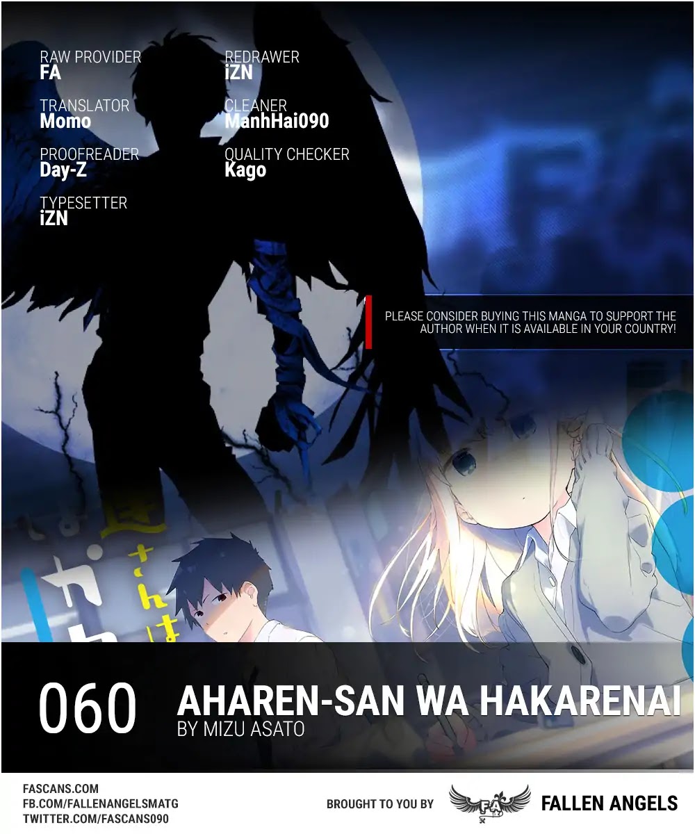 Aharen-san wa Hakarenai Chapter 60