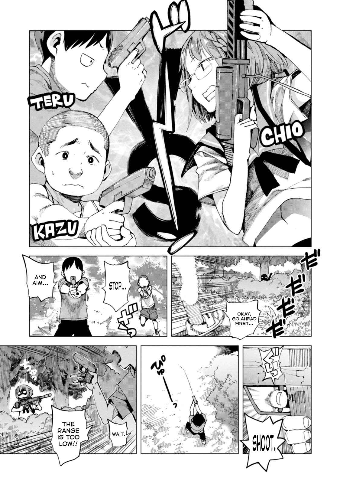 Chio chan no Tsuugakuro Vol. 8 Ch. 40 Straw Dog