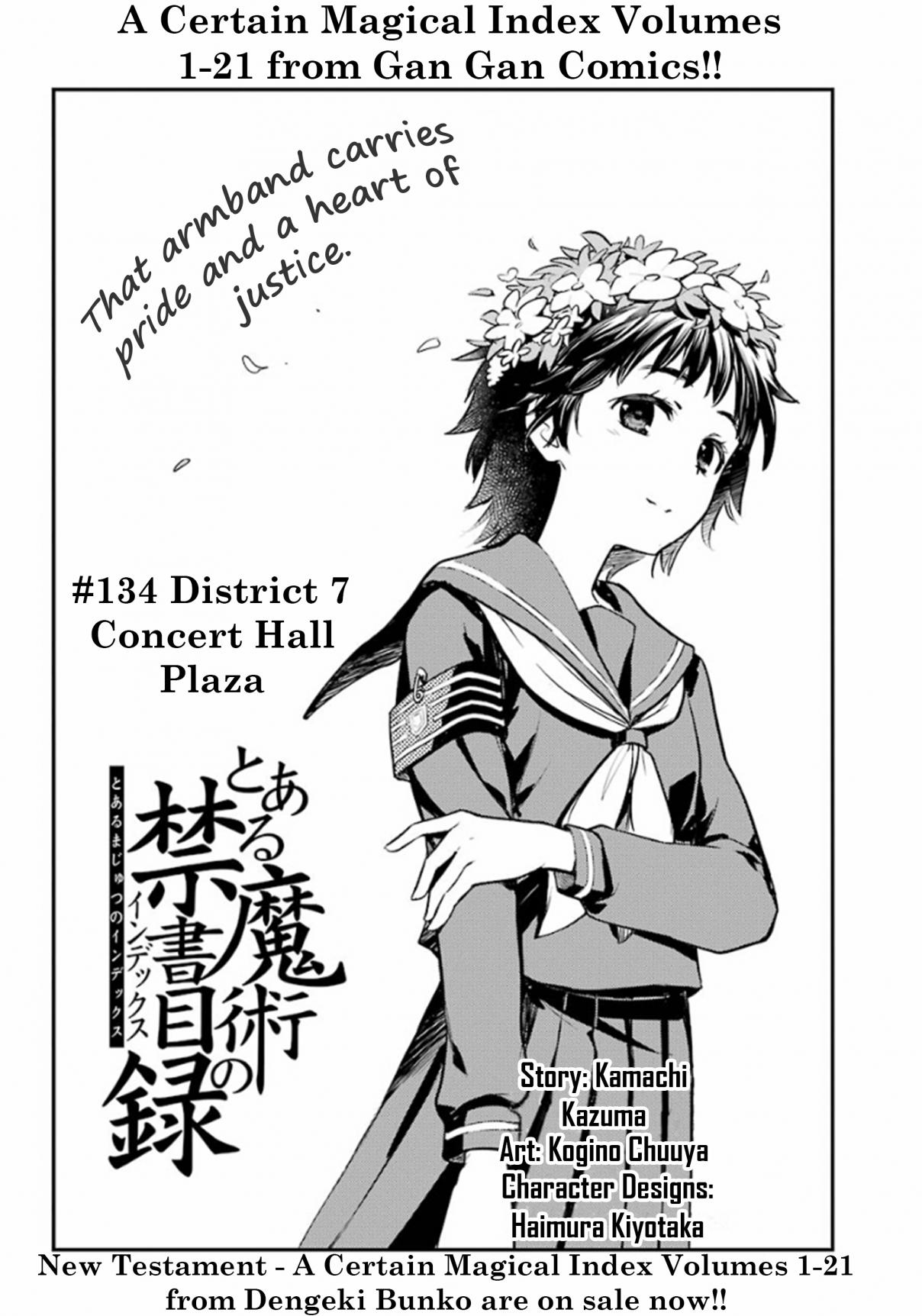 Toaru Majutsu no Index Vol. 22 Ch. 134 District 7 Concert Hall Plaza