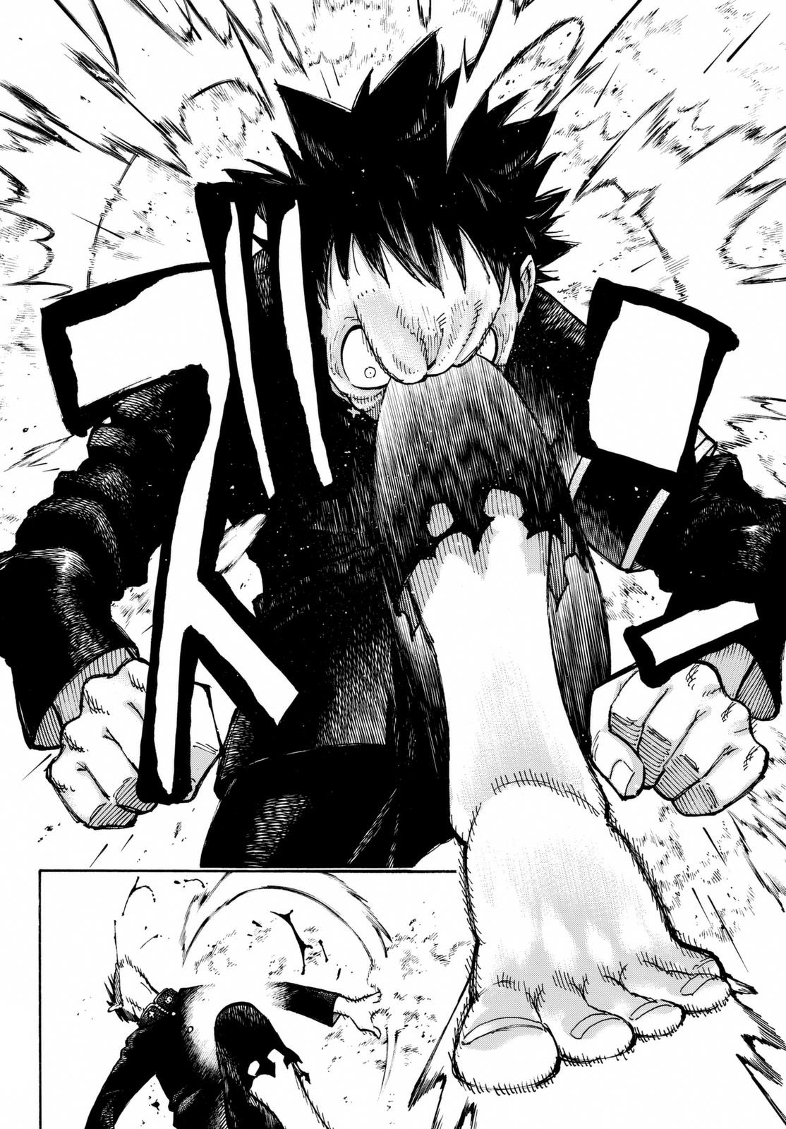 Fire Force Vol. 12 Ch. 98 Shinra vs Arthur