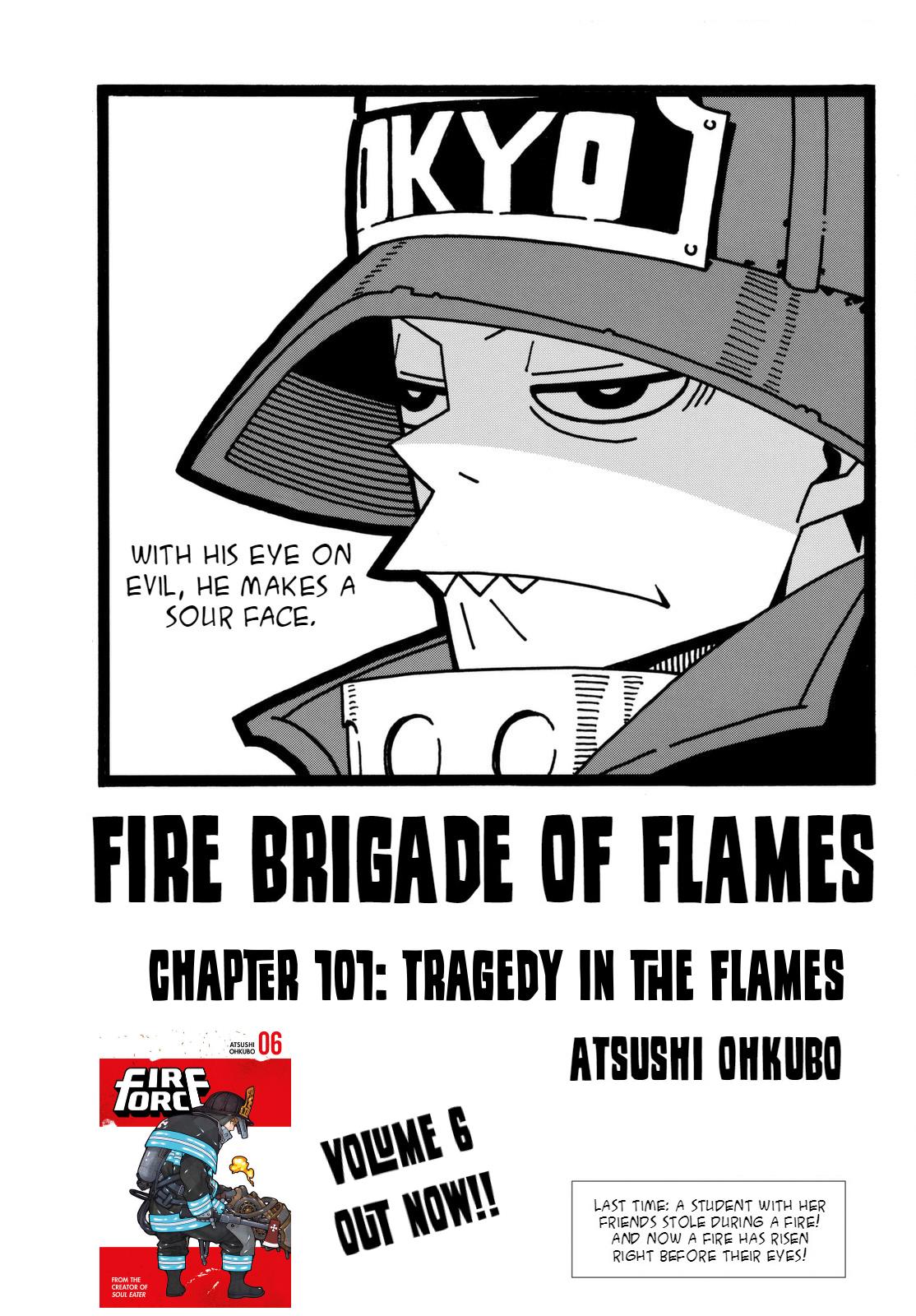 Fire Force Vol. 12 Ch. 101 Tragedy in the Flames