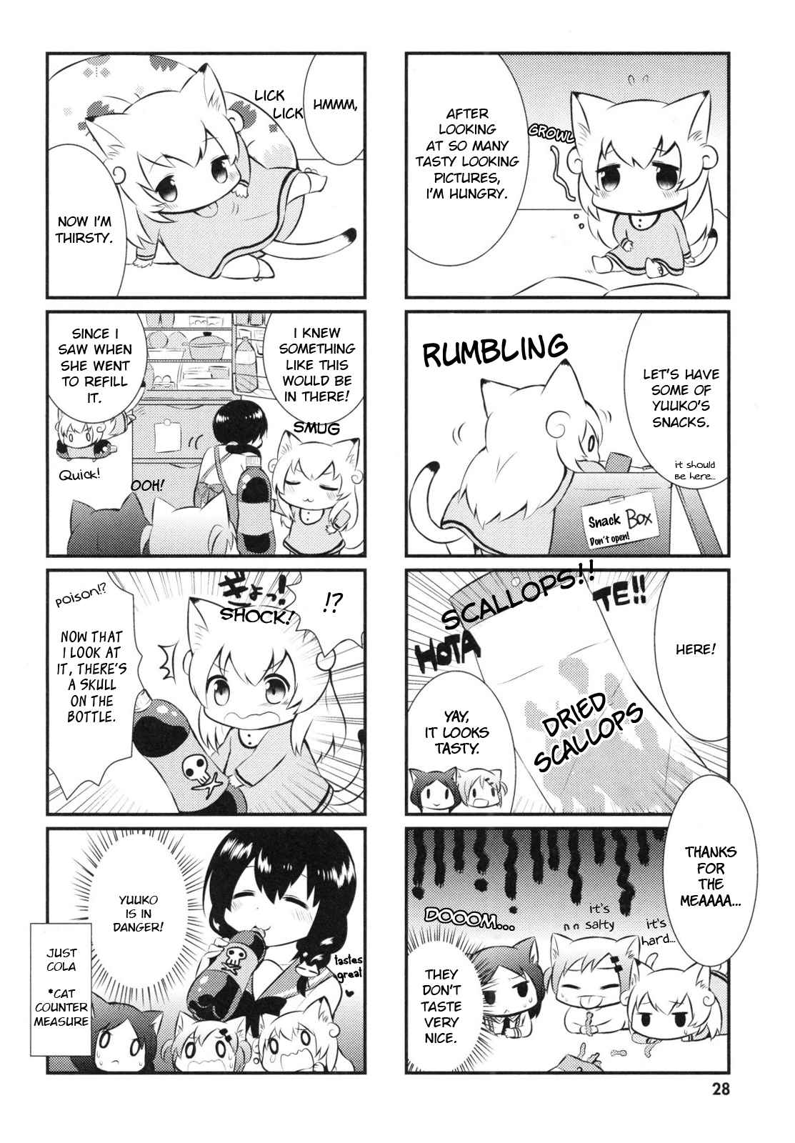 Nyanko Days Vol. 1 Ch. 3 The Cats House Sitting