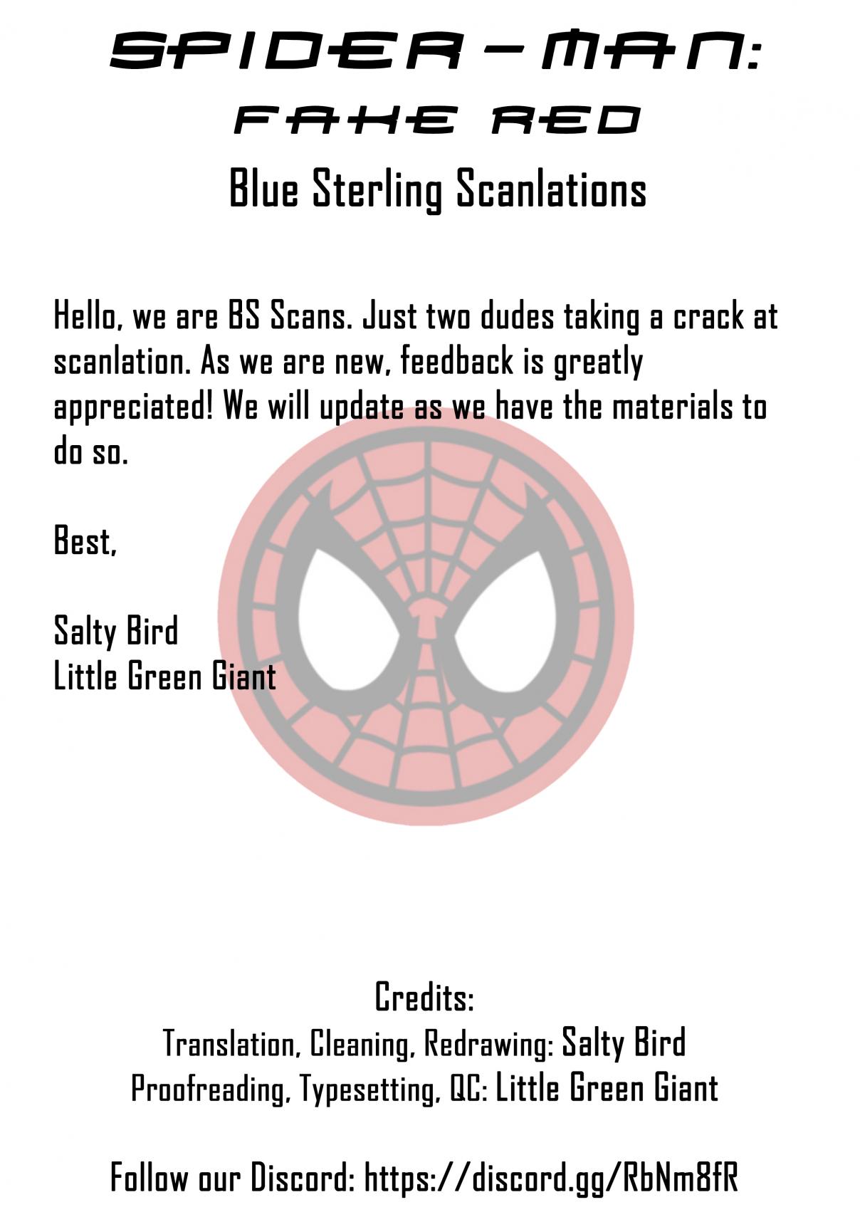 Spider Man: Fake Red Vol. 1 Ch. 1.1 Our Friendly Neighbor
