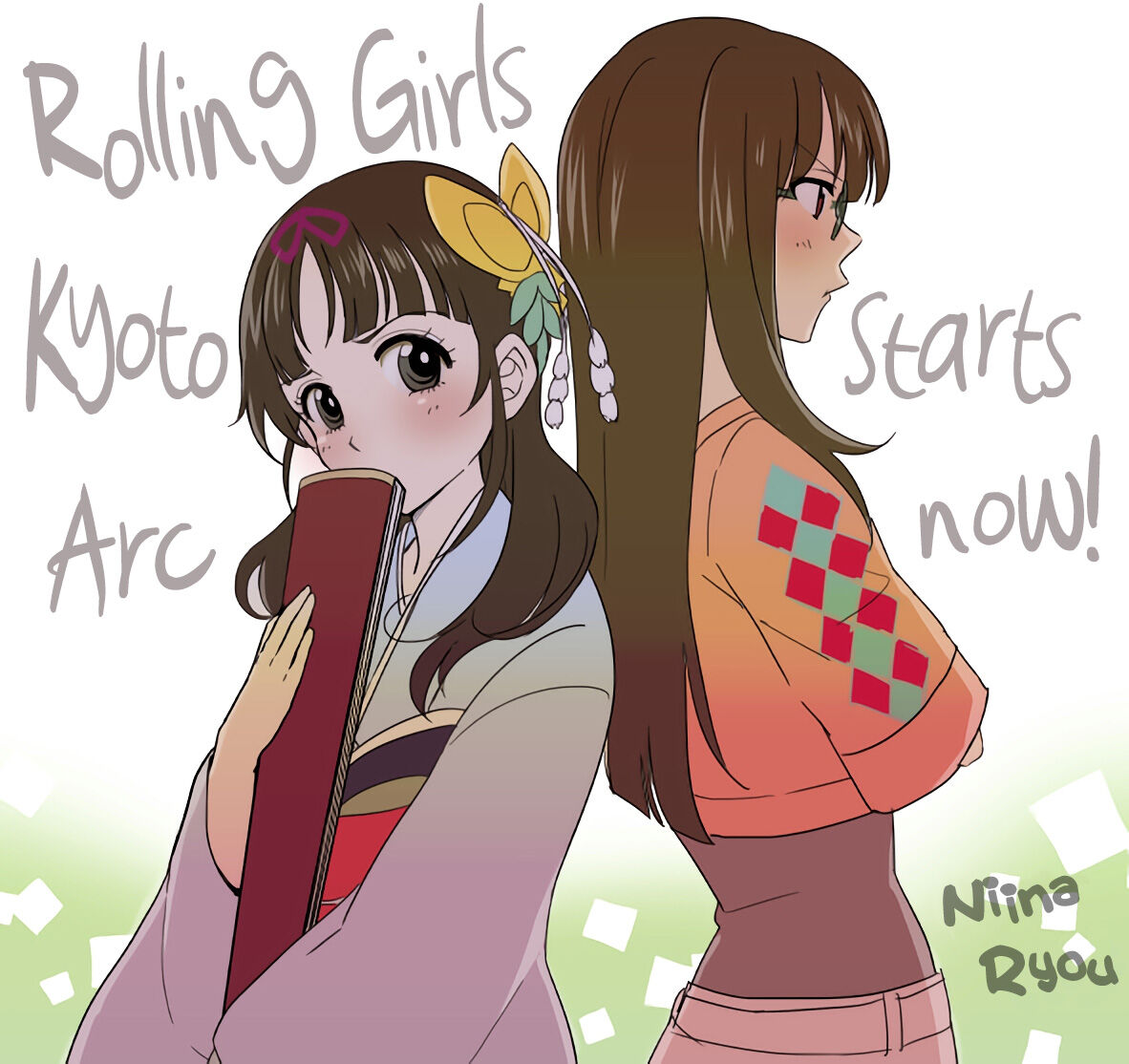 Rolling Girls - MisaChiyo! -the path they chose- (Doujinshi) ch.001