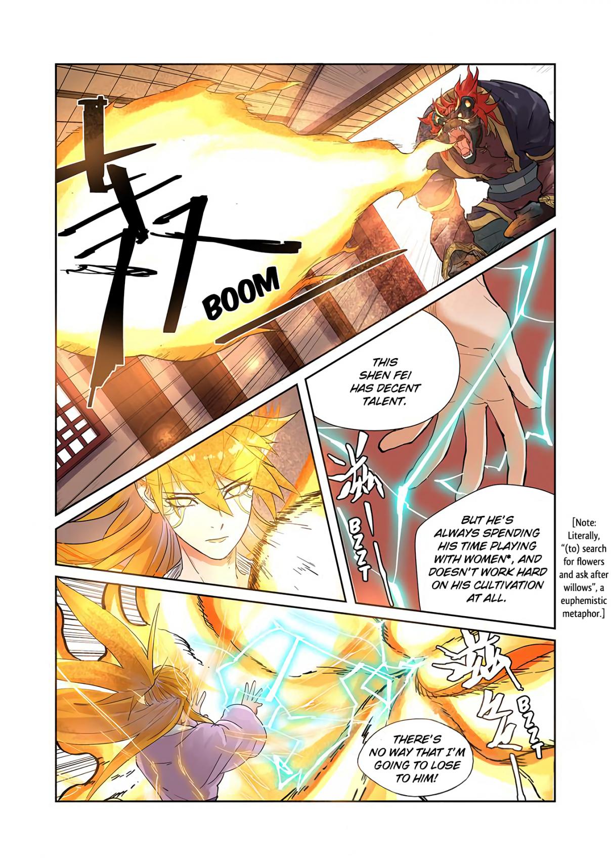 Tales of Demons and Gods Ch. 196.5 The Scarlet Flame Black Tiger Appears (Part 2)
