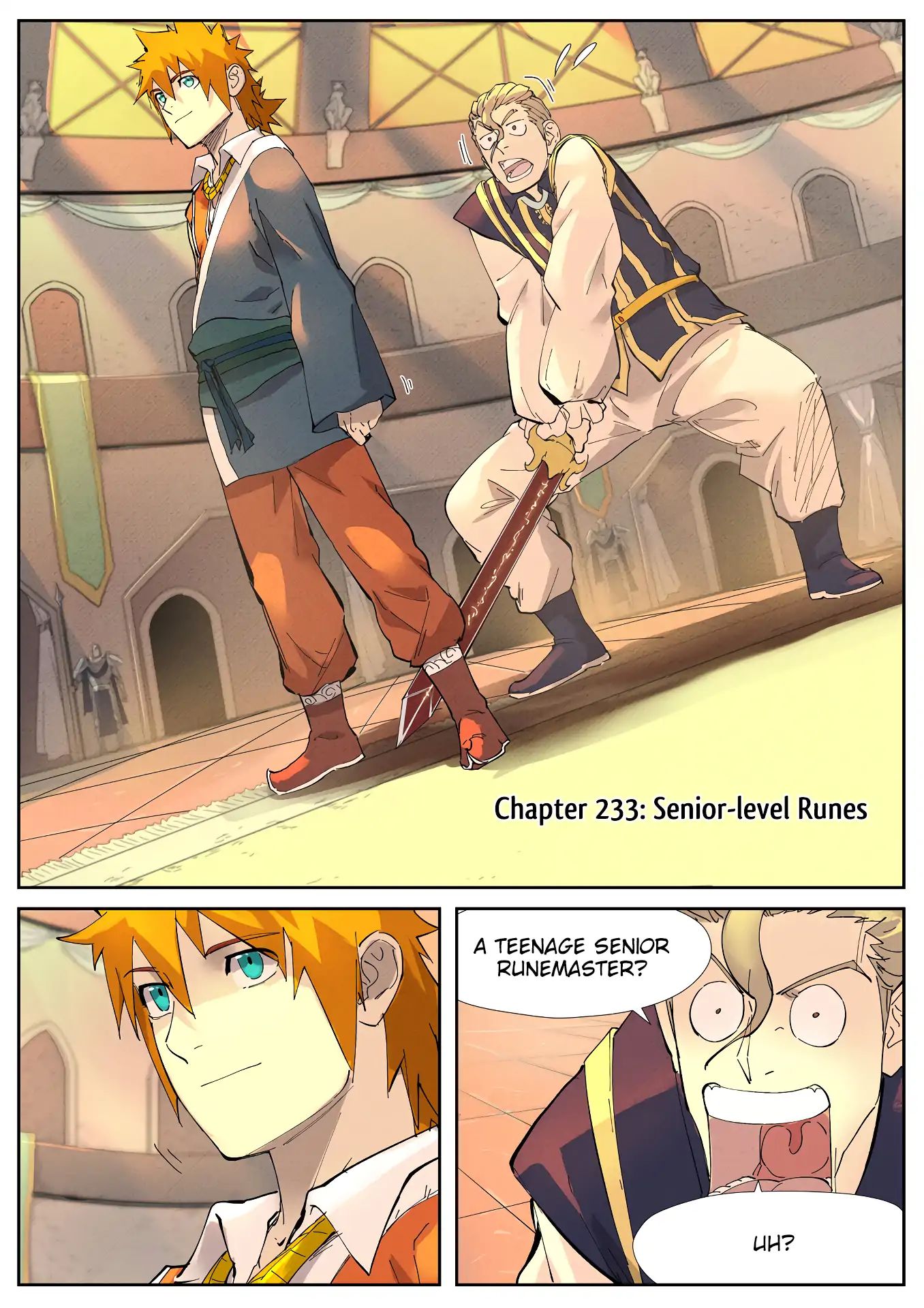 Tales of Demons and Gods Chapter 233: Senior-level Runes
